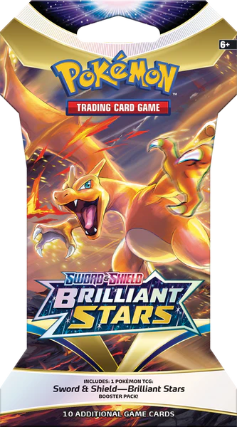 Brilliant Stars Sleeved Booster Pack