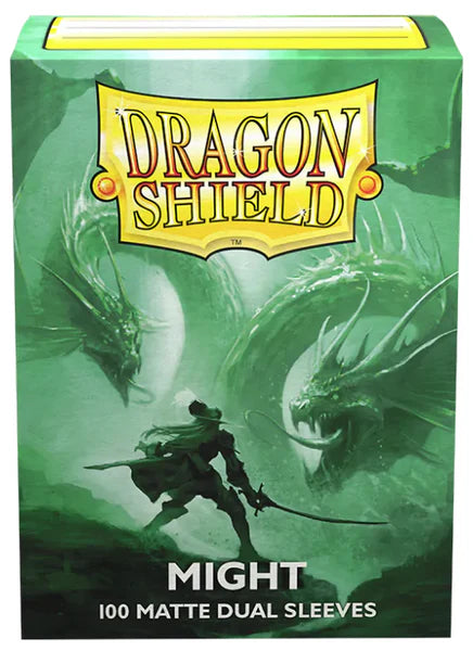 Dragon Shield Sleeves (100ct): Dual Matte Might