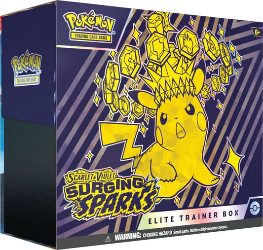 Pokémon SV8 Surging Sparks Elite Trainer Box (Pre-Order)