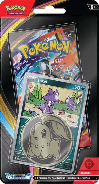 Pokemon ME04 Chaos Rising Checklane Blister - PRE-ORDER