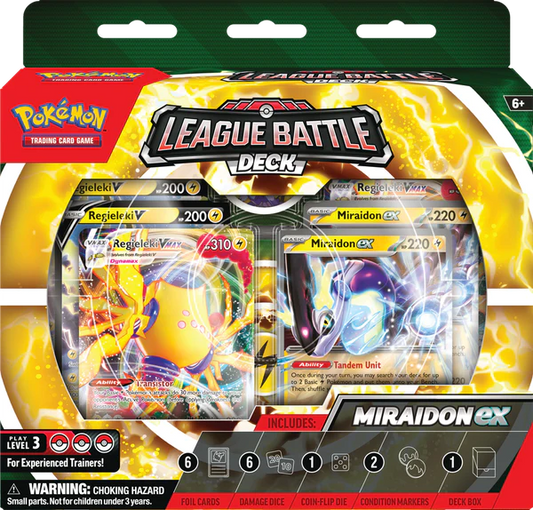 Pokemon Miraidon EX League Battle Deck