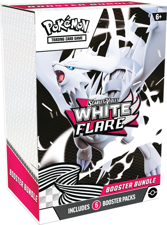 Pokemon SV10.5 White Flare Booster Bundle