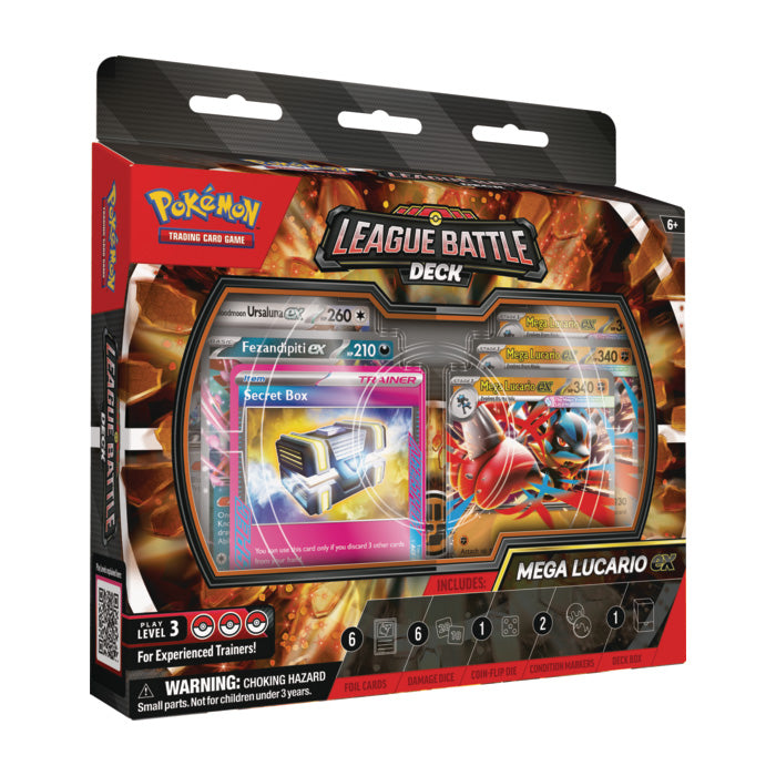 POKEMON ex LEAGUE BATTLE DECK MEGA LUCARIO ex - PRE-ORDER