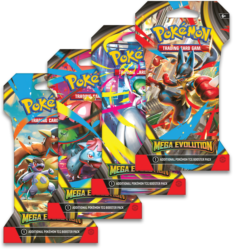 Pokemon ME01 Mega Evolutions Sleeved Blister