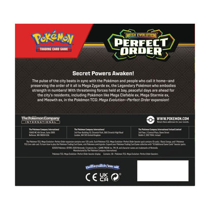 POKEMON ME03 PERFECT ORDER BOOSTER BOX - PRE-ORDER