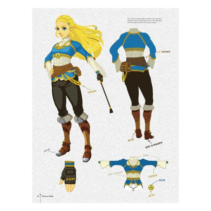 ART OF ZELDA BREATH OF THE WILD HARDCOVER BOOK