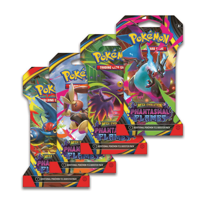 POKEMON ME02 PHANTASMAL FLAMES BLISTER PACK