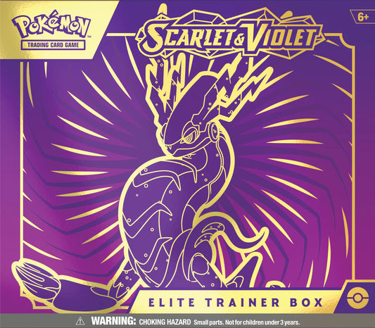 Scarlet And Violet Elite Trainer Box - Miraidon