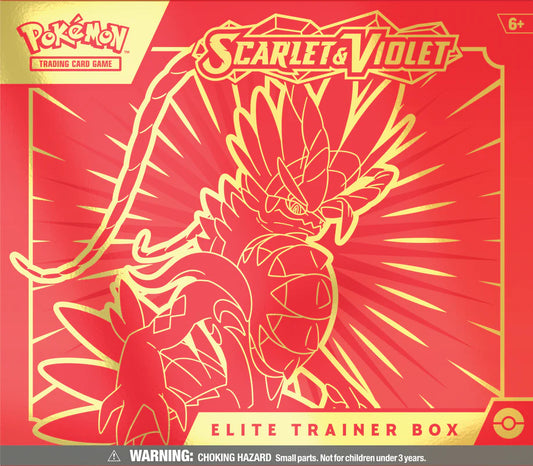 Scarlet And Violet Elite Trainer Box - Koraidon