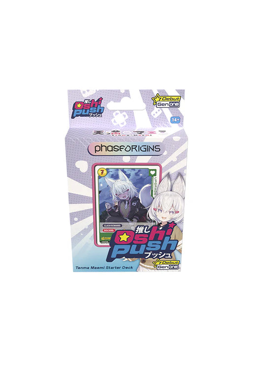 OSHI PUSH: VTUBER CG GEN TENMA MAEMI STARTER DECK